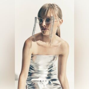 Rhinestone Dangle Readers